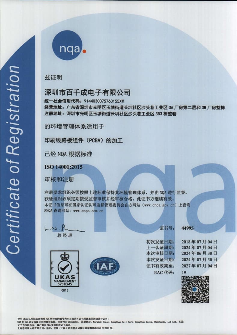 ISO14001环境管理体系
